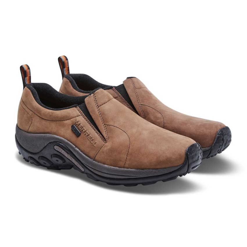 Chaussure Casual Merrell Jungle Moc Nubuck Waterproof Marron Homme | Q.H.FOVM